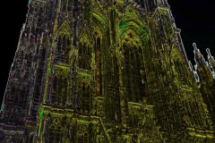 Kölner Dom auf Leinwand